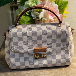 Authentic LOUIS VUITTON
Damier Azur Croisette